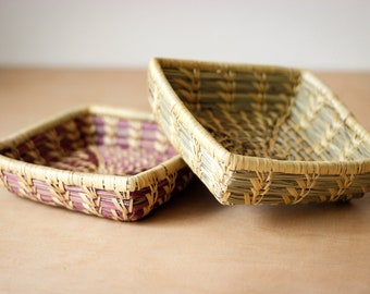 Small Square Basket Handmade & Fair Trade