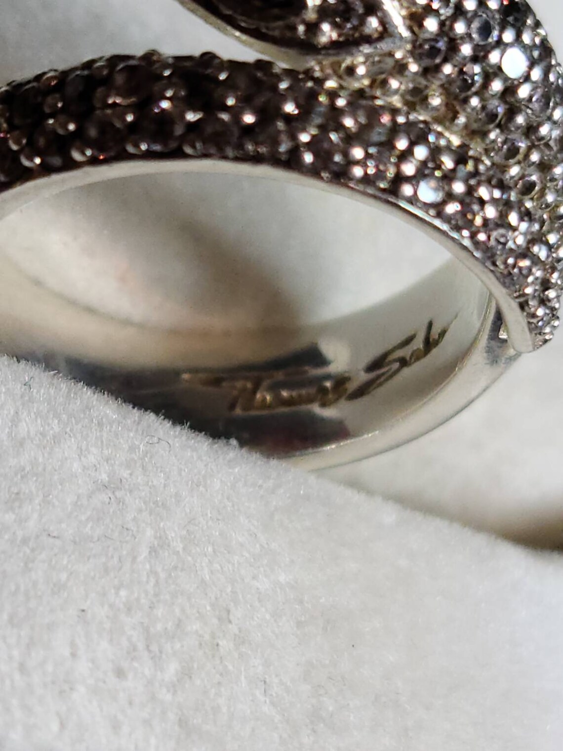 thomas sabo size 7 sterling snake ring free shipping