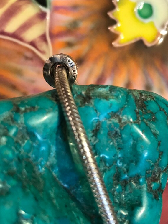 Pandora, 7”, 925ALE, 3-925 Charms, Genuine, Vinta… - image 5