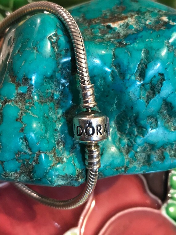 Pandora, 7”, 925ALE, 3-925 Charms, Genuine, Vinta… - image 7