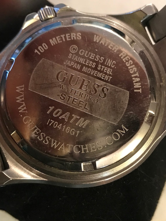 guess diver watch