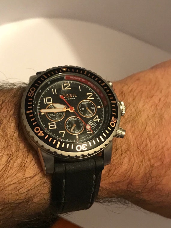 fossil dive watch