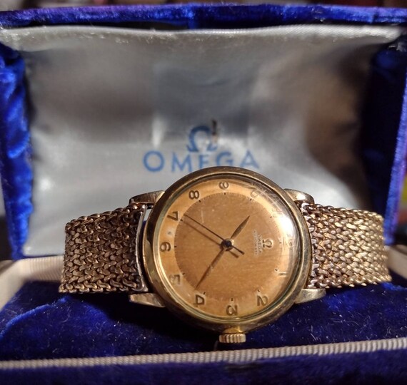 Omega Automatic Works Like It Should 34mm 14K Gold Filled Case Free Shipping Canada and USA Etsy Canada