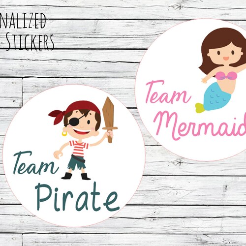 thumbnail interactive-video image 1 of Mermaid Or Pirate Gender Reveal Banner Mermaid And Pirate 1 of 9