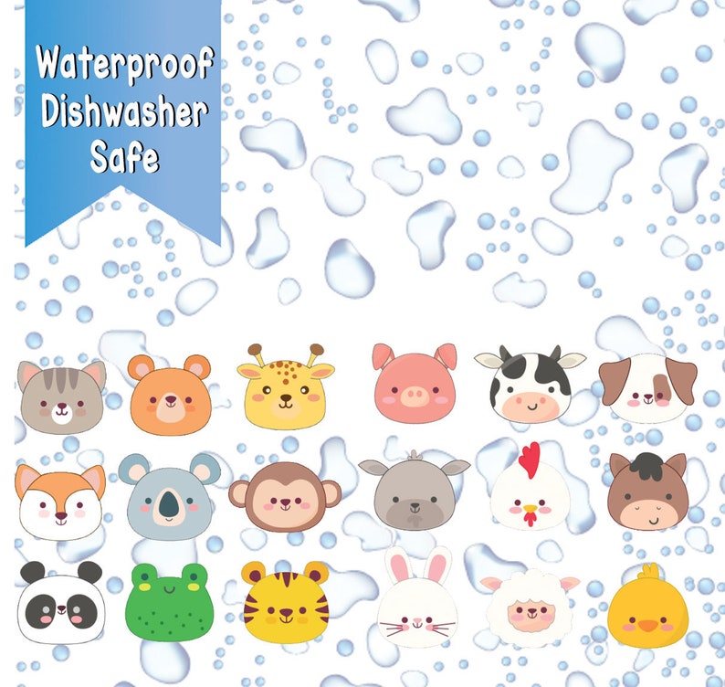 Daycare Labels Dishwasher Safe Labels Waterproof Labels Etsy