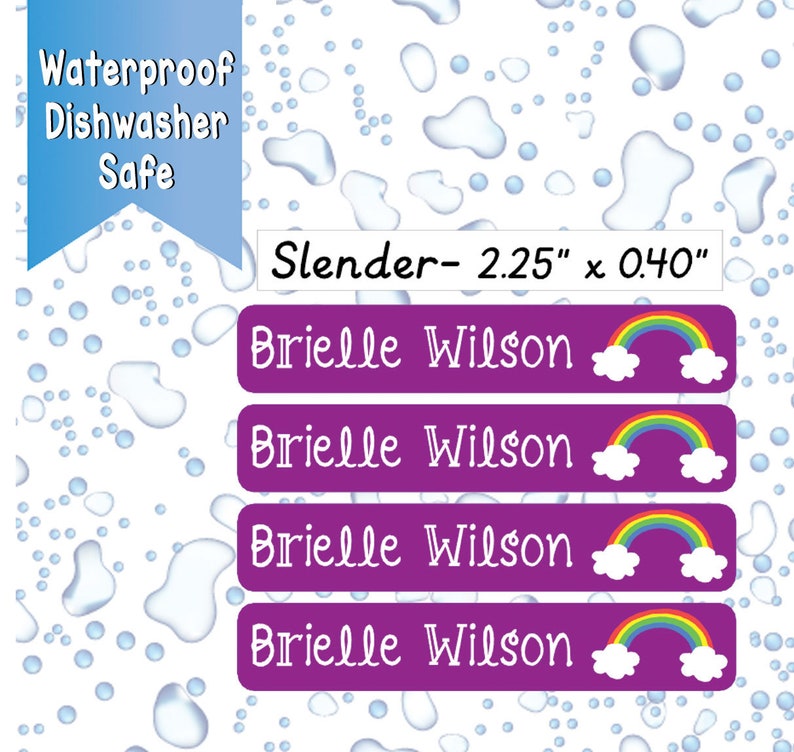 Daycare Labels Waterproof and Dishwasher Safe Labels Etsy