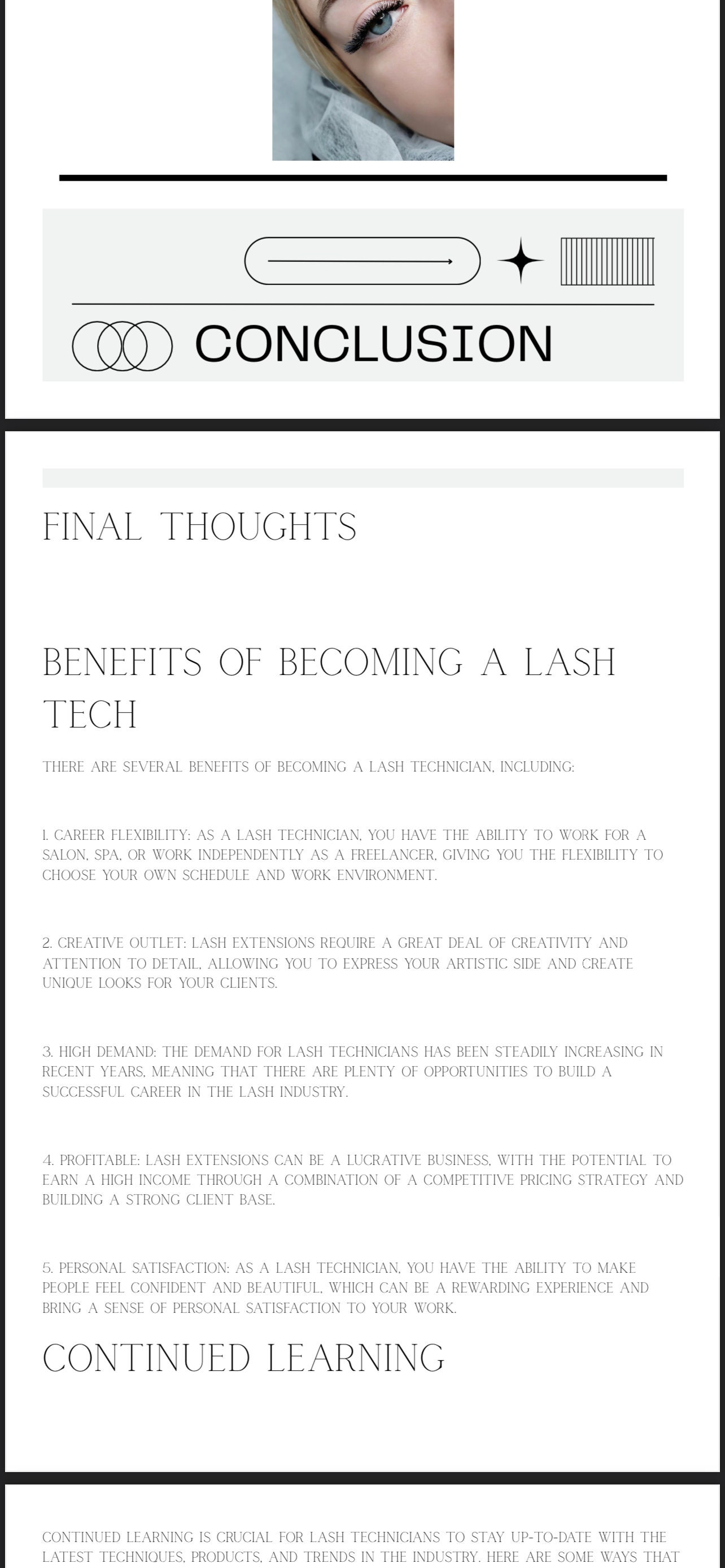 Master the Art of Lash Extensions With Our Comprehensive Training ...