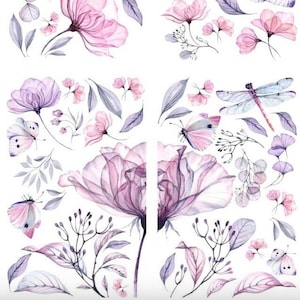 TRANSLUCENT GARDEN transfer by Dixie Belle Paint Belles & Whistles, Fast Shipping!