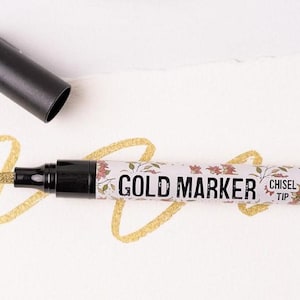GOLD MARKER Gilding Pen Gilding marker Dixie Belle Paint New, Fast Shipping