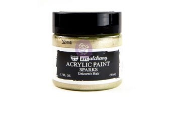 UNICORN'S HAIR Gold Metallic Paint Art Alchemy SPARKS Acrylic Paint