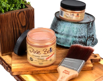 COPPER BRONZE GLAZE by Dixie Belle Paint