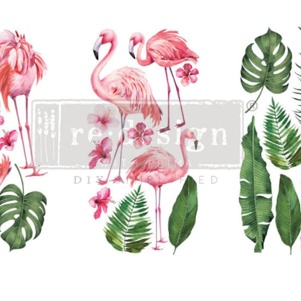 Flamingo Furniture Transfers Etsy