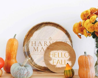 FALL FESTIVE MIDDY Rub on Decor Transfer Decal by Redesign with Prima, Fast Shipping