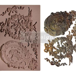 SALON DE la PAIX Decor Mould Redesign with Prima mould fast shipping