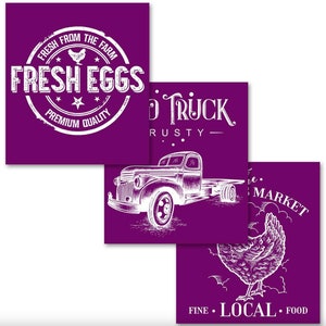 FARMHOUSE SILKSCREEN STENCILS Dixie Belle Paint Belles & Whistles, fast shipping