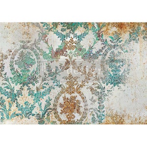 RUSTIC PATINA DECOUPAGE Decor Tissue Paper, Redesign with Prima, Fast shipping