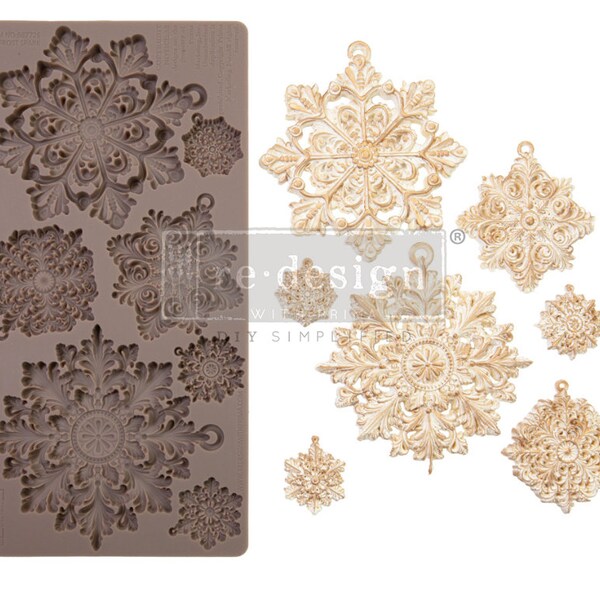 FROST SPARK Decor MOULD Redesign with Prima Fast Shipping