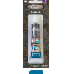 PEACOCK, Art Alchemy METALLIQUE WAX, Metallic Wax, Fast Shipping