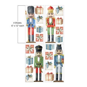 NUTCRACKER Small Transfer BELLES & WHISTLES Rub on Transfer Dixie Belle Paint