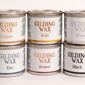 GILDING WAX Dixie Belle Paint metallic gilding wax