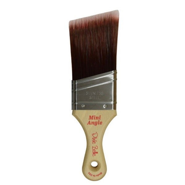 MINI ANGLE BRUSH Dixie Belle Paint synthetic paint brush