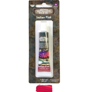 INDIAN PINK Metallique WAX, Metallic gilding wax, Finnabiar Art Alchemy, fast shipping