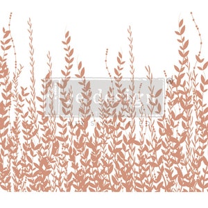 IN THE FIELD Rose Gold foil Kacha Decor Transfer Redesign with Prima Fast Shipping