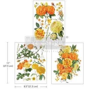MY HONEY MIDDY Rub On Decor Transfer Redesign with Prima
