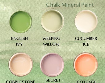 Dixie Belle Paint COTTAGE COLLECTION Chalk Mineral Paint