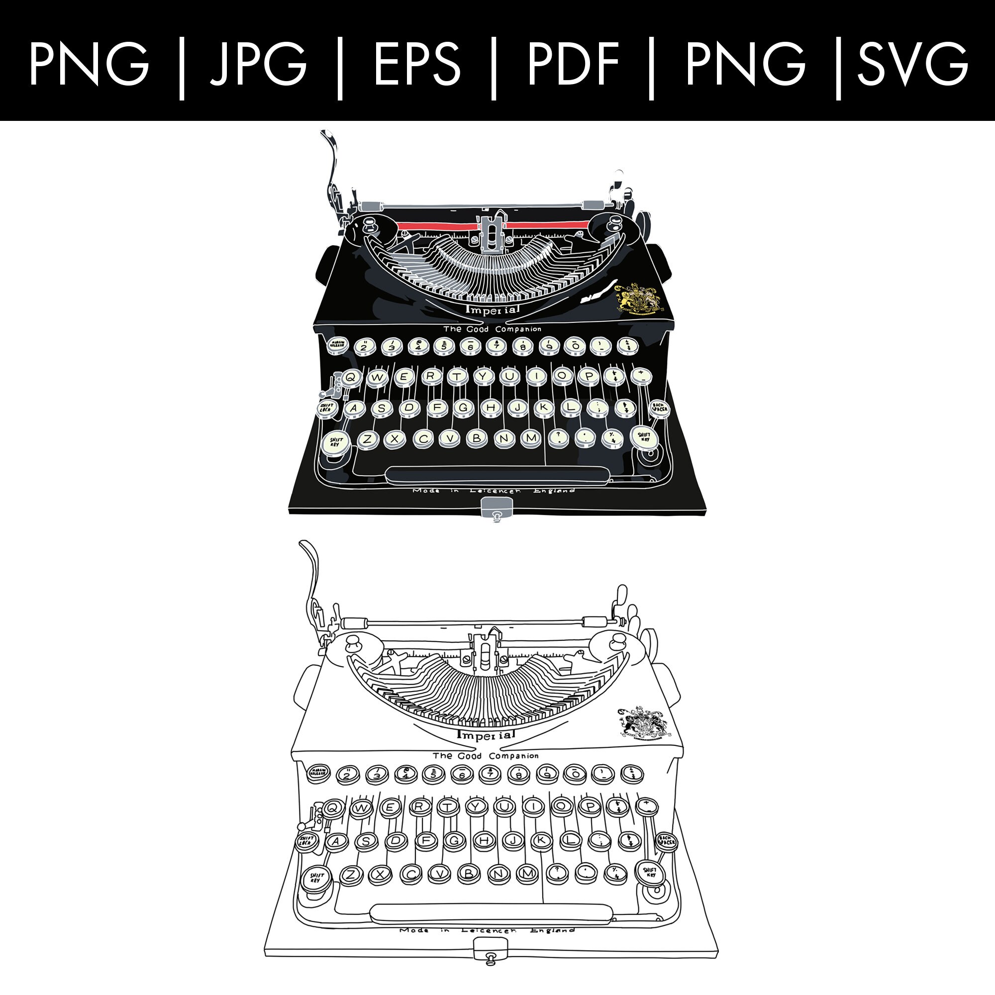 Imperial typewriter - Etsy 日本