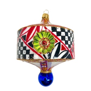 De Carretto Collectie Glazen Ornament - Handgeschilderd/Handgemaakt - Italië Collectie - Kenzies of London "Ricchezza""