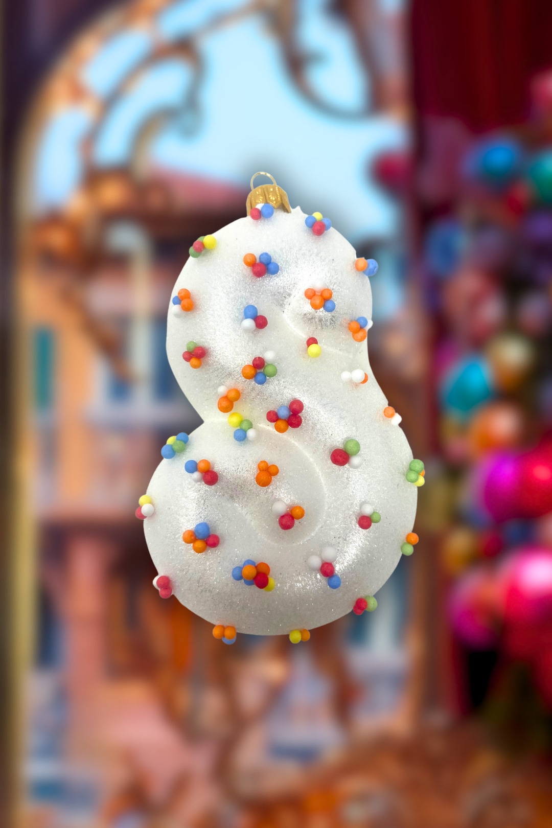 Italian S Cookie Glass Ornament Italian Hand Painted/hand Etsy