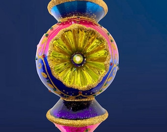 Venetian Reflector Polish Glass Ornament - Cityscape Reflections - Kenzies of London &quot;Las Vegas&quot;