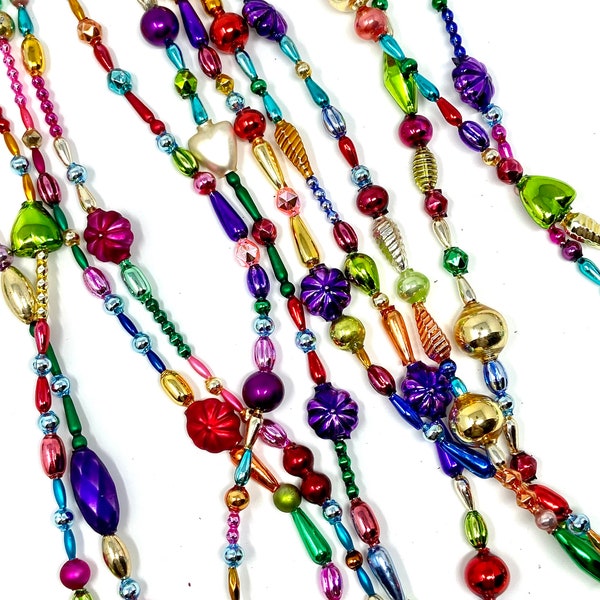 Glass Bead Garland Etsy
