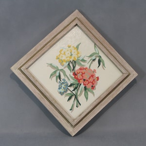 Vintage Paint by numbers, flowers, Phlox