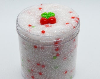 Cherry Limeade Floam, Cherry Limeade Microbead Floam, Cherry Slime, Floam, Slime, Scented slime, Spring Slime