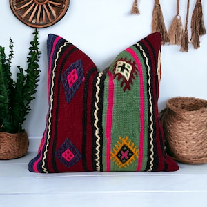 Kilim pillow cover 20x20 inches / 50x50 cm