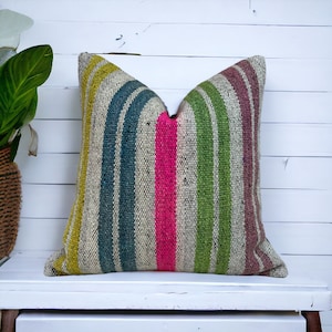 Kilim pillow cover 20x20 inches / 50x50 cm
