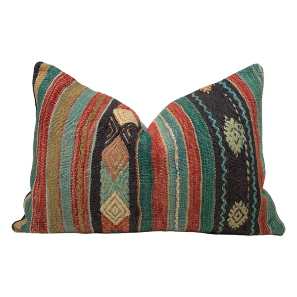 Kilim pillow cover 16x24 inches / 40x60 cm