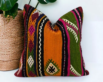 Kilim pillow cover 20x20 inches / 50x50 cm