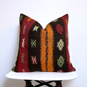 Kilim pillow cover 20x20 inches / 50x50 cm