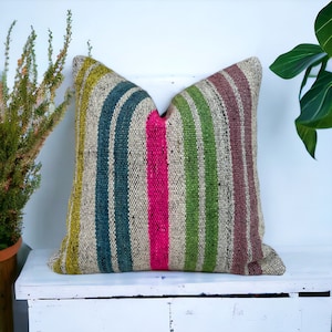 Kilim pillow cover 20x20 inches / 50x50 cm