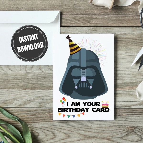 Birthday Card Printable - Etsy