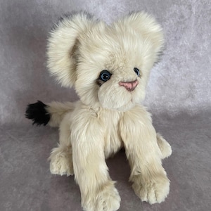 Lioness, lion teddy ,cat, lioness teddy bear, Teddy lion, teddy,cat plush,  jointed teddy bear, teddy bear, OOAK teddy bear, OOAK cat