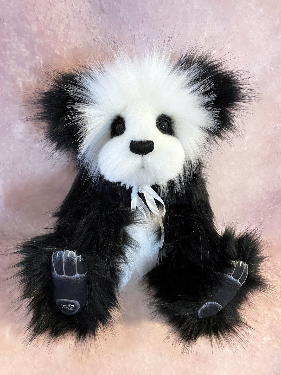 Panda Teddy Bear Panda Bear Plush Panda Teddy Panda Large - Etsy