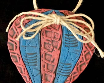 Handmade Hot Air Balloon Ornaments