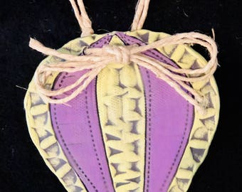 Handmade Hot Air Balloon Ornaments