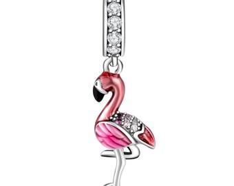Charm pandora flamant rose Clearance