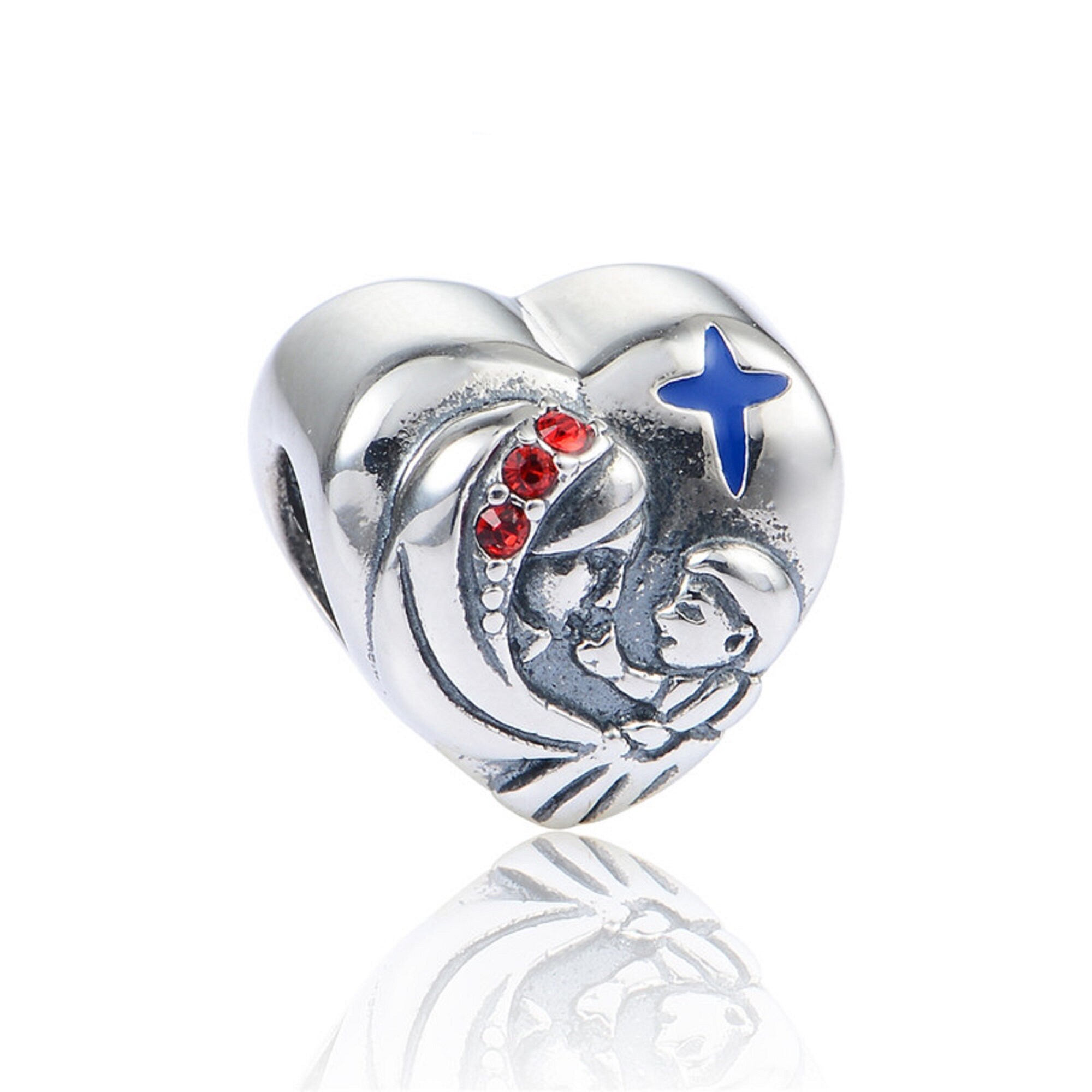 Genuine 925 Sterling Silver Virgin Mary 