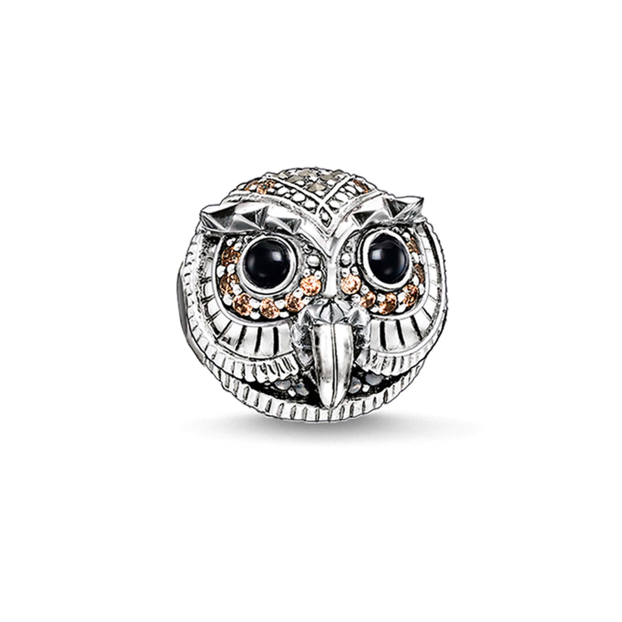 Crystallized Owl BOLENVI Silver Charms Beads Fits DIY Pandora | Etsy